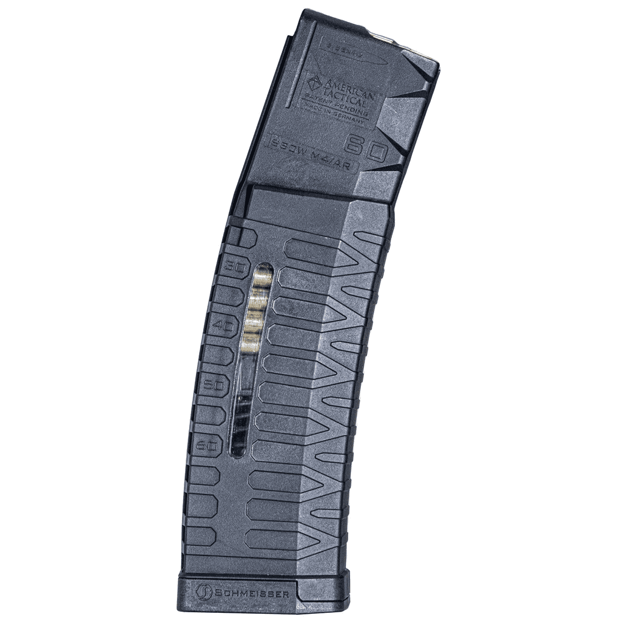 Schmeisser 5.56/.223 60 Round AR-15 High Capacity Magazine S60W Schmeisser 5.56/.223 60 Round AR-15 High Capacity Magazine S60W