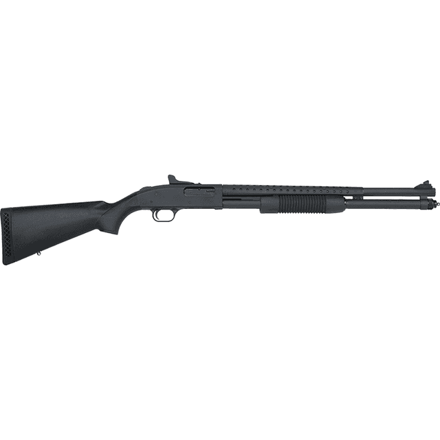Mossberg 590 Persuader 12 Gauge Shotgun with 20" Cylinder Bore Heat-Shield Barrel - 50693 Mossberg 590 Persuader 12 Gauge Shotgun with 20" Cylinder Bore Heat-Shield Barrel - 50693
